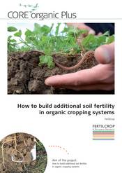 Cover FERTILCROP project flyer